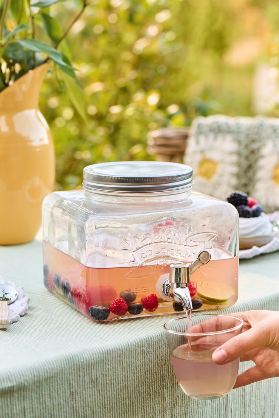 Dyspenser do napojów z metalową pokrywką IB Laursen - obrazek 3