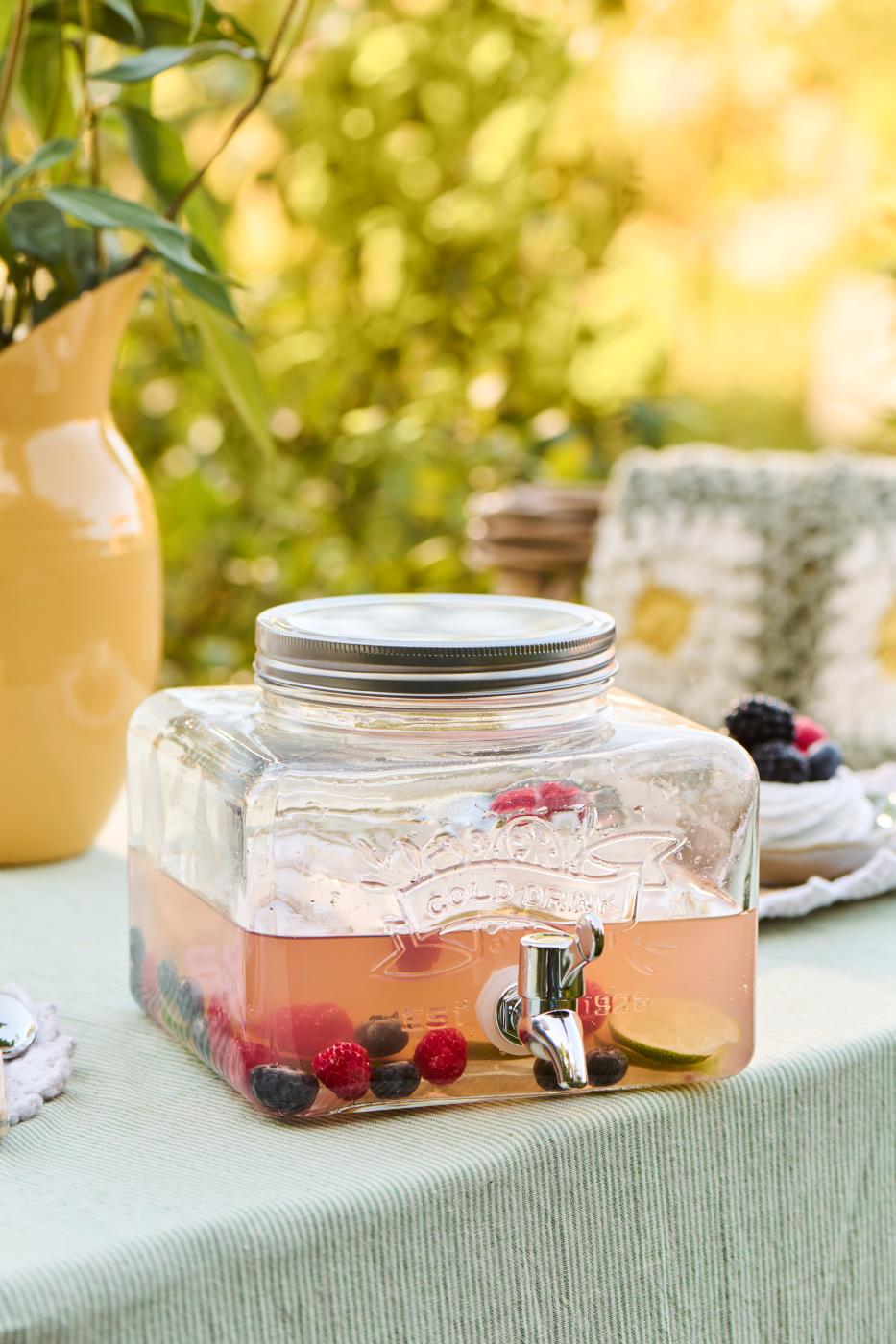 Dyspenser do napojów z metalową pokrywką IB Laursen - obrazek 2