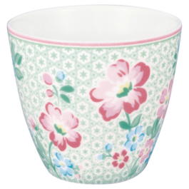 Porcelanowy kubek latte Athea Mint Green Gate