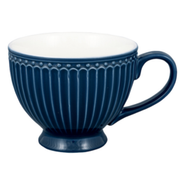 Porcelanowa filiżanka Alice Dark Blue Green Gate