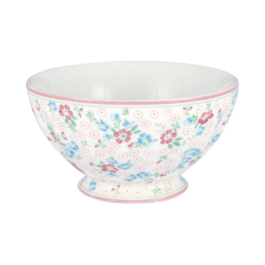 Porcelanowa francuska miska XL Allyna White Green Gate