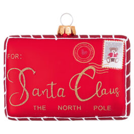 Szklana bombka List do Świętego Mikołaja Green Gate