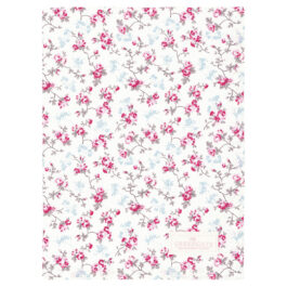 Bawełniana ściereczka Elsy White Green Gate