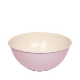 Emaliowana miska kuchenna różowa 26cm Riess