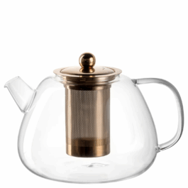Szklany dzbanek do herbaty z zaparzaczem Leonardo Te Per Te 1,5L