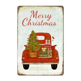 Metalowa tabliczka Merry Christmas Isabelle Rose