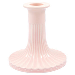 Porcelanowy świecznik Alice pale pink small Green Gate
