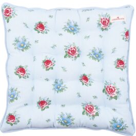 Bawełniana poduszka na krzesło Alivia Pale Blue Green Gate