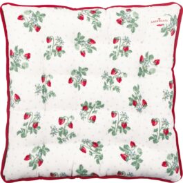 Poduszka na krzesło Berry White Green Gate