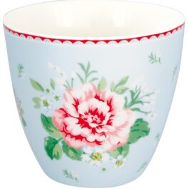 Porcelanowy kubek latte Alivia Pale Blue Green Gate