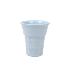 Ceramiczny kubek do lodów Wafelek Pastel Blue Isabelle Rose