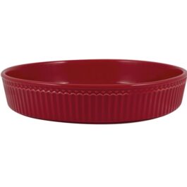 Ceramiczna forma do ciasta Alice Claret Red Green Gate