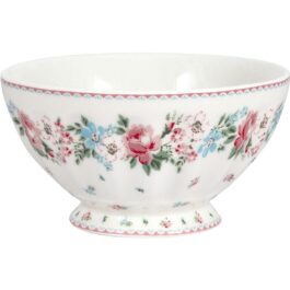 Porcelanowa francuska miska XLarge Clara White Green Gate
